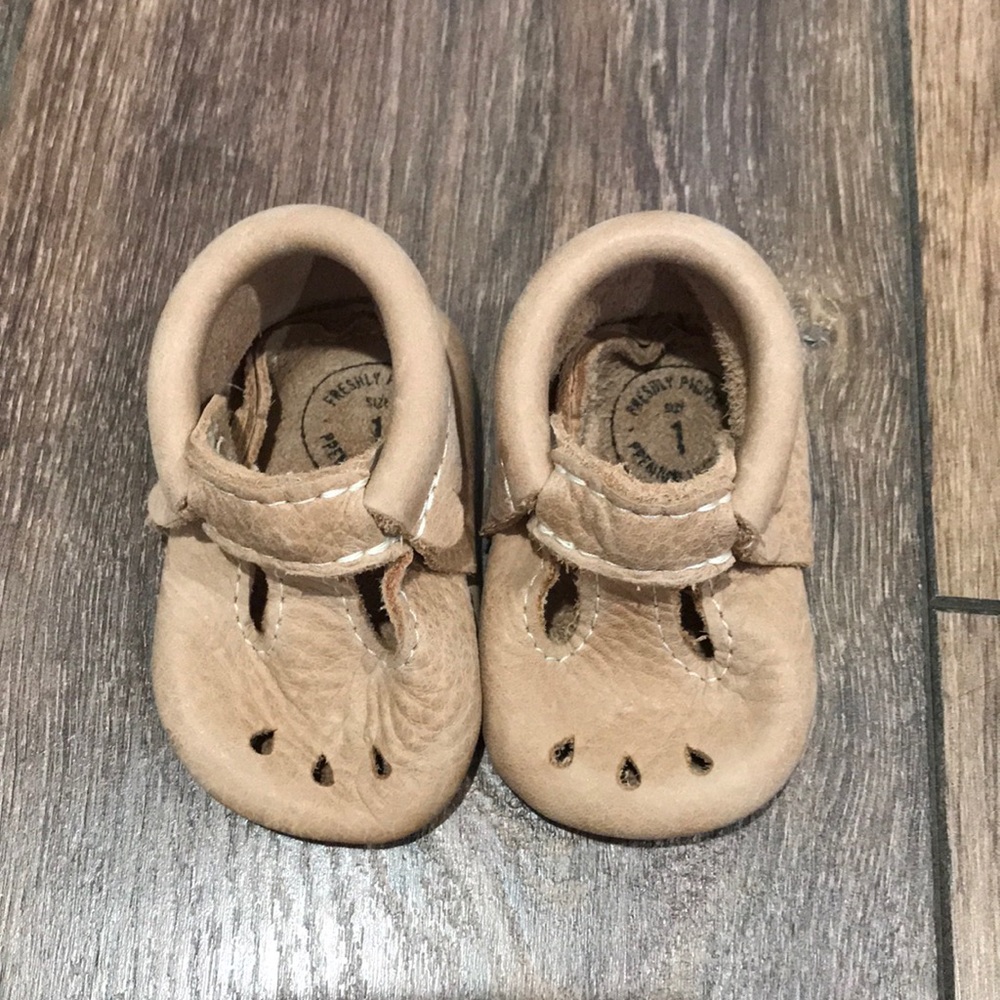 Freshly picked Mary Jane moccasins